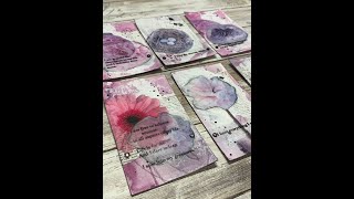 Mixed Media Mantra Cards [upl. by Acnaib]