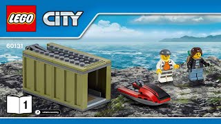 LEGO instructions  City  Police  60131  Crooks Island Book 1 [upl. by Sladen]