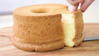 How to make a easy and delicious chiffon cake [upl. by Adnirem292]