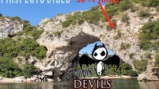 SAUT PONT DARC ARDECHE 35 METRES  110 FT [upl. by Alyosha273]