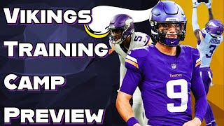 Vikings Training Camp Preview [upl. by Rramaj]