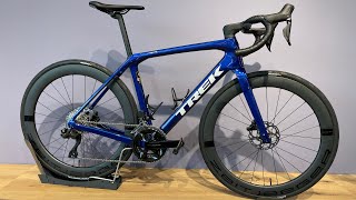 🔥 My new Trek Domane SL 6 Gen 4 Hex Blue with upgrades Shimano 105 DI2 SQ Lab Rennrad Roadbike 🔥 [upl. by Hpseoj]