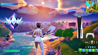 PS5 Fortnite Chapter 5 UNREAL RANKED Gameplay 4K 120FPS [upl. by Latt]