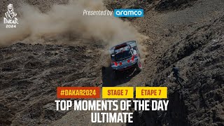 Ultimate Top moments  Stage 7  Dakar2024 [upl. by Anile695]