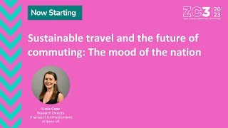 Sustainable Travel amp The Future of Commuting  Lizzie Copp [upl. by Ignatzia886]