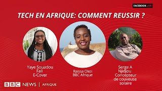 Tech en Afrique comment reussir   Facebook live 1 [upl. by Euqnom731]