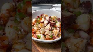 Salpicón de mariscos para navidad 🦐🐙🎄 ¿Os animáis a probar youtubeshorts receta [upl. by Andeee]