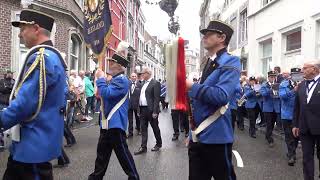 Fanfare StServatius Biesland in de processie van Maastricht 2024 [upl. by Namsu]