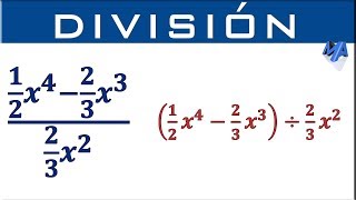 División de polinomio entre monomio  Ejemplo 3 [upl. by Rehpinnej]