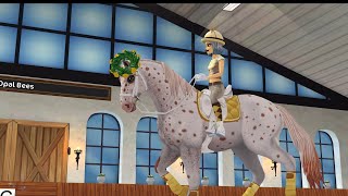 BEGINNERINTERMEDIATE Dressage Moves Pt3  Star Stable  Opal Bees [upl. by Given]