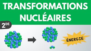 TRANSFORMATIONS NUCLÉAIRES  Seconde  Physique Chimie [upl. by Aicened913]