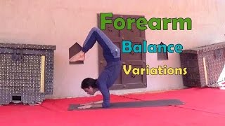 Forearm Balance Variations  Pincha Mayurasana  Peacock Pose in Ashtanga Yoga  Vyfhealth [upl. by Attennek]