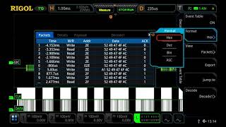 RIGOL MSO5000 Protocol Analyzer [upl. by Htebazle]