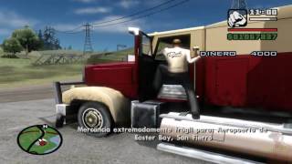 Grand Theft Auto San Andreas Remastered 100 Misiones Camionero Nivel 1 al 8 [upl. by Haroppizt]