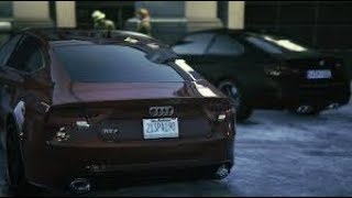 audi rs7 vs police chase [upl. by Gerdeen473]