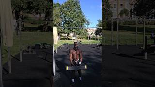 Bicep x Delts  calisthenics fitness workout bicepcurl [upl. by Tingey]