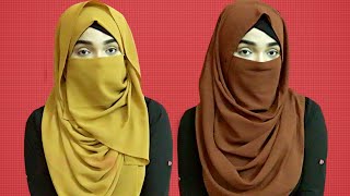 Easy Niqab Style For Summer No layer Niqab style Mutahhara♥️ [upl. by Adnuahsor177]