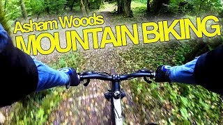 Asham Woods Mountain Biking [upl. by Lilias]