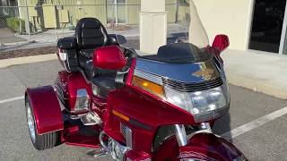 SOLD  1994 Honda Goldwing GL1500 Trike For Sale  Ride Pro [upl. by Jasisa515]