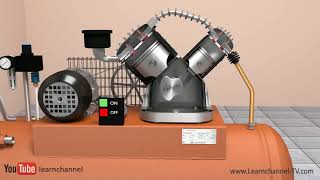 How does an Air Compressor work Compressor Types  Tutorial Pneumatics [upl. by Elspeth]