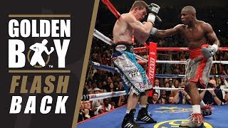 Golden Boy Flashback Floyd Mayweather vs Ricky Hatton FULL FIGHT [upl. by Arat]