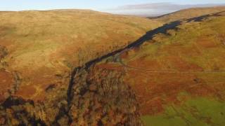 Campsie fells from a drone [upl. by Lance]