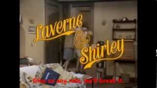 Laverne amp Shirley Opening Theme Song With LyricsBest Version On Youtube [upl. by Llerdnek]