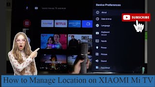 How to Manage Location on Xiaomi Mi Tv  How to Change Location on Android Tv  Location Setting Tv [upl. by Rhea53]