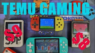 Temu Gaming  Better than WISH Super Cheap Emulators  Unbox and Review [upl. by Risteau]