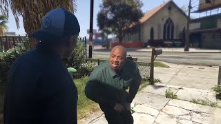 Real life Lamar roasts Franklin inside GTA V [upl. by Haret]