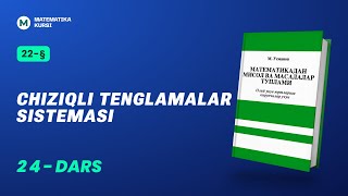 Chiziqli tenglamalar sistemasi  MUsmonov [upl. by Wu]