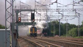 71000 Duke of Gloucester blasts away from Crewe 030710 [upl. by Eiramlirpa]