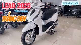 Đánh giá xe Honda Lead 2025 tiêu chuẩn Trắng đen  Báo giá xe  Độ Mê Xe [upl. by Sirahc]