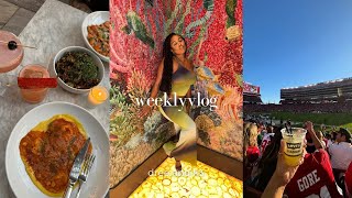 weekly vlog quick trip to la solo football game winery miami trip a whole lot of eating amp more [upl. by Kenyon]