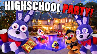 FNAF Plush Highschool Episode 5 The Party [upl. by Ellevart]