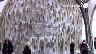 Tomas Saraceno Cloud Cities Opening [upl. by Wilkey252]