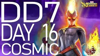 Dark Dimension 7 Day 16  Cosmic  Marvel Strike Force [upl. by Kym753]