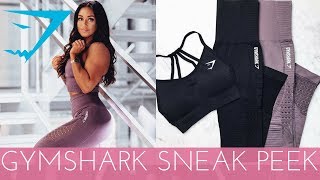 GYMSHARK NEW SEAMLESS HAUL  TRY ON AND SQUAT PROOF TEST [upl. by Airdnassac]