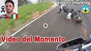 Video del accidente de Luca Salvadori momento exacto IRRC Frohburg Alemania 2024 [upl. by Tybi]