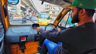 2023 Bajaj Qute Driving Review  On road presence road stability  power  gear music system [upl. by Jones]