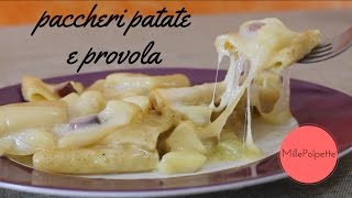 paccheri patate e provola [upl. by Kurtzig]