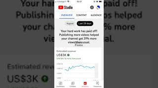 Brand New cancunt new YouTube earnings report date and time to make a views in YouTube [upl. by Norrie770]