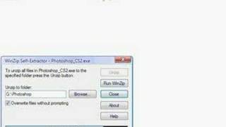 Photoshop unzip [upl. by Ambrose]