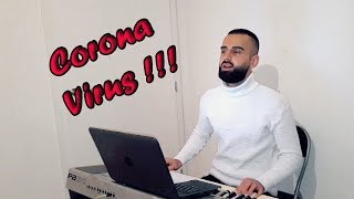 Gëzim Mustafa  Corona virus  official video  2020 [upl. by Illene901]