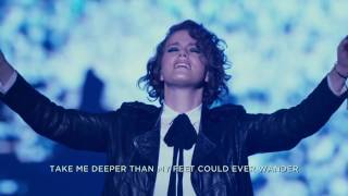 Hillsong United  Oceans with Lyrics Live 2016 [upl. by Lebazi]