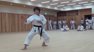 Empi kata by Okamoto Sensei JKS [upl. by Bertilla]