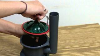 How to install a Korky 4 Inch Toilet Flush Valve Seal [upl. by Burra669]