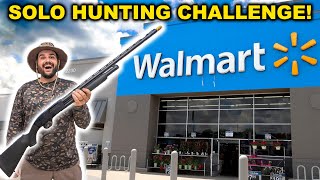 SOLO Walmart ONLY Hunting Challenge Catch Clean Cook [upl. by Adnema]