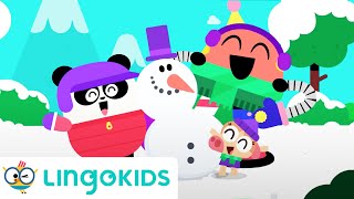 WINTER HOLIDAYS SONG ☃️🎶 Winter Songs for kids  Lingokids [upl. by Suoirred468]