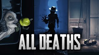 Little Nightmares 2  All Mono DEATH Scenes  All Death Animations [upl. by Anecuza793]